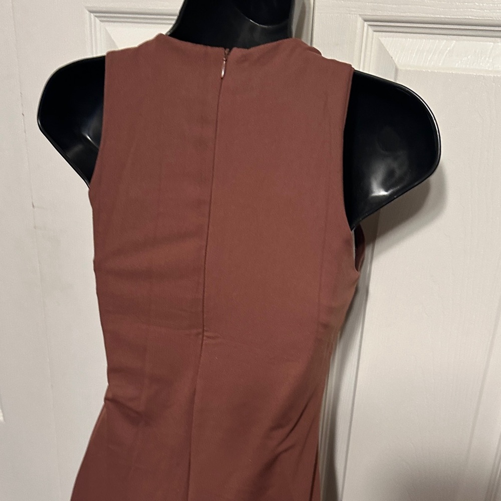 ReoRia | NWT Coffee Sleeveless Jumpsuit - Women’s Medium - Picture 4 of 13